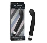 Rose Rose - Vibrador de punto G escarlata - Negro