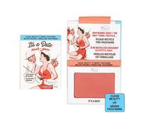 theBalm "It's a Date" - Rubor en Polvo Compacto Vegano | Paleta de Maquillaje Pigmentado | Cruelty-Free y Veggie Makeup | Colorete en Polvo de Larga Duración