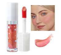 Blush Liquid - Blush Long Liquid Mantenerse altamente pigmentado | Fard Make -Up con acabado natural | un acabado de efecto húmedo delicado, vida larga, hidratación y luz para la cara