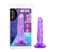 Blush Naturally Yours Mini Consolador Purple 12,7 cm