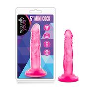 Blush Novelties Dildos clásico DILDO NATURALLY YOURS 5INCH MINI COCK PINK