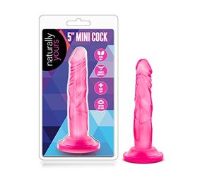 Blush Novelties Dildos clásico DILDO NATURALLY YOURS 5INCH MINI COCK PINK