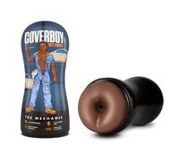 Blush Novelties Loverboy Mechanic- Masturbador masculino realista autolubricante - Costillas texturizadas para masajear el placer y la sensación de la carne - Juego anal de bolsillo gay o heterosexual