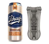 Blush Novelties Masturbador masculino Schags - Dispositivo de placer sexual realista - Cosquillas acanaladas de 4 cámaras para estimular el pene Juguete sexual oral con succión PerfectFlo