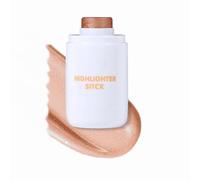 Blush Stick Iluminador y Contorno, Colorete en Crema con Brillo Fino, Maquillaje Mujer Efecto Glow Natural, Colorete Liquido Larga Duración e Impermeable (4)