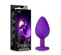 Blush Temptasia Bling Anal Plug Purple Medium