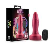 Blush Vibrador Anal Negro Adventures Matrix Atomic Rojo