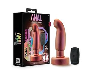 Blush Vibrador Anal Negro Adventures Matrix Bionic Marrón