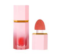 Blusher para Mujeres Blush Líquido + Barra Fard - Contouring Facial, Long-Lasting, Matte/Shimmer, Vegan, Fácil de Mezclar. (06#)
