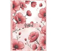 Blushing Blooms & Glitter Dreams: Elegant Floral Notebook: Journal 205 pages