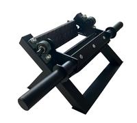 BLUSLM Tibia Doris - Máquina de elevación de pantorrillas para Estiramiento de pantorrillas, Entrenador Tibialis, máquinas de Entrenamiento de Fuerza, se Adapta a Placas de Peso de 2 Pulgadas