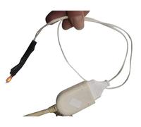 BLUSUPERSHOP Luz efecto fuego intermitente, cable y toma eléctrica de 220 V para Belén San Gorgorio Armeno A