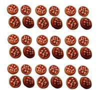 BLUSUPERSHOP Pizza 2-2,5 cm terracota Recibe 1 pieza Miniatura Belén Pastores S.Gregorio Armeno, Trabajos Escuela