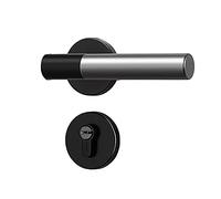 BLUTDPSXY Manija de cerradura de puerta de privacidad - Palanca de entrada de aleación de zinc for dormitorio y baño - Dispositivo silencioso for casa y apartamento(ModelA)