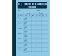 Blutdruck Blutzucker Tagebuch: Ein praktisches Tagebuch zur Überwachung von Blutdruck und Blutzucker | Diabetes Tagebuch - Diabetiker Notizbuch_3