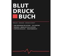 Blutdruck Tagebuch zum Eintragen - Für Senioren: Blutdruckpass mit Großdruck | Zwei Messungen pro Sitzung | Morgens & Abends mit Puls und ... | Format 7 × 10 Zoll (ca. größer als A5)