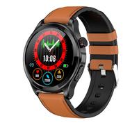 Blutzucker Smartwatch Smart Watch EKG y Zifferblatt Respuesta Anruf, 1,39 Zoll wasserdichte Smartwatch mit Blutdruck, SpO2Braun
