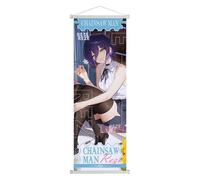Bluxir Para Chains-aw Man Póster de Desplazamiento, Anime Wall Scroll Decorativo, Mejor Regalo para Los Amantes Del Anime, Dibujos(A1,40 * 120cm)