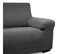 BLUZIMAN® Funda Sofa 4 Plazas Gruesa Hecha en España 100%, Fundas Sofá Elastica Ajustable De Calidad, Cubre Capa Sofá 4 Lugares Cobertor Sofa Cover (Cuatro plazas, Negro-Blanco)