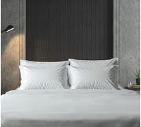 BLUZIMAN Juego de Sabanas 90x200 Algodon 100% Hecho en España, Lujoso Saten 400 Hilos, Bed Sheets Lencois, con Sabana Bajera Ajustable, Encimera, 1 Funda de Almohada 110x45 (Blanco Cama 90x190/200cm)