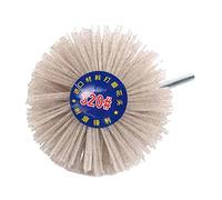 BLWOTMOR Cepillo de Pulido con Rueda de Nailon, Cabezal Abrasivo, Cepillo de Alambre para Eliminar óxido Y Pintura, Material de Nailon Resistente, Diseñado Par, grano 320