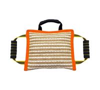 BLWOTMOR Cojín de para Mordeduras de Perro: Protección con Asa Resistente. Diseñado para Entrenamiento, Desarrollo del Comportamiento, Jueg, Naranjas