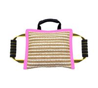 BLWOTMOR Cojín de para Mordeduras de Perro: Protección con Asa Resistente. Diseñado para Entrenamiento, Desarrollo del Comportamiento, Jueg, Rosa