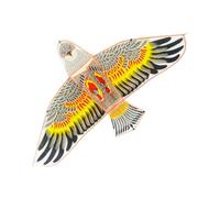 BLWOTMOR Cometa Señuelo de Una Sola Línea, Cometa Grande para Divertirse con Cometas de Pájaros, Cometas de Animales, en S, con Amarillo