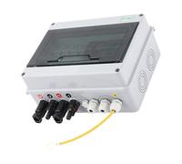BLWOTMOR Solar PV Combiner Box con Estructura Estanca Protección Contra Sobretensiones Instalación Rápida Apto para Montaje en Pared Adecuado para