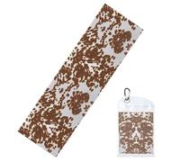 BLWSLC 5c762f1816e2df05ad7ebf5f2c76df1 Toalla deportiva estampada, diseño que absorbe el sudor, adecuada para yoga, golf y fitness.