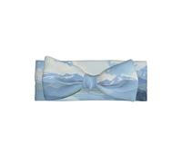BLWSLC Alpine Farm Cows Baby Bow Headband un accesorio para el pelo para recién nacidos y bebés, adecuado para bebés de 0 a 6 meses