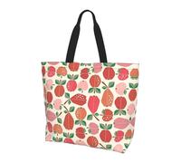 BLWSLC Bolsa de hombro con diseño de enjambre de fantasmas, bolsa de viaje para compras diarias, playa y fitness, Fruta debajo del árbol, Talla única