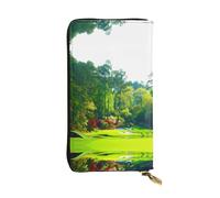 BLWSLC Bolso largo para campo de golf, cartera con cremallera, tarjetero, bolsa de almacenamiento portátil de monedas de viaje, adecuada para viajes y uso diario