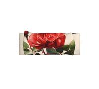 BLWSLC Bonita diadema con lazo estampado de rosas, adecuada para recién nacidos, bebés y niños pequeños, accesorios para el pelo con lazo para niños