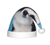 BLWSLC Border Collie - Gorro de Navidad para niños, adecuado para fiestas de Año Nuevo y uso en invierno al aire libre