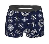 BLWSLC Calzoncillos tipo bóxer con estampado de tótem de armas biológicas, perfectos para gimnasio, deportes y uso diario, contorno elástico 3D, Negro, X-Large-3X-Large