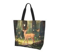 BLWSLC Chicks - Bolso de mano para mujer, gran capacidad, ideal para ir de compras, trabajo, viajes y gimnasio, Bambi, Talla única