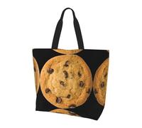 BLWSLC Cool Man in Outer Space Galaxy - Bolso de viaje de gran capacidad con estampado de galaxia para mujer, bolsa de hombro adecuada para viajes y gimnasio, Galleta de chocolate, Talla única