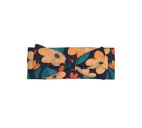BLWSLC Diadema con lazo estampado de flores geométricas, adecuada para recién nacidos, bebés y niños pequeños, accesorios para el pelo con lazo para niños