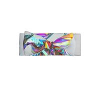 BLWSLC Diadema con lazo estampado de origami de dragón, adecuada para recién nacidos, bebés y niños pequeños, accesorios para el pelo con lazo para niños
