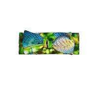 BLWSLC Diadema con lazo estampado de peces tropicales, adecuada para recién nacidos, bebés y niños pequeños, accesorios para el pelo con lazo para niños