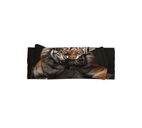 BLWSLC Diadema con lazo estampado de tigre salto, adecuada para recién nacidos, bebés y niños pequeños, accesorios para el pelo con lazo para niños