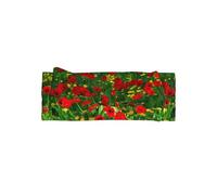 BLWSLC Diadema de lazo con diseño de amapolas rojas, adecuada para recién nacidos, bebés y niños pequeños, accesorios para el pelo con lazo para niños