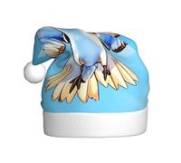 BLWSLC Gaviotas en vuelo impreso sombrero de Navidad para adultos, sombrero de decoración de Navidad adecuado para actuaciones escénicas, fiestas de vacaciones