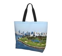 BLWSLC Grand Teton - Bolsa de hombro con diseño de parque nacional, bolsa de viaje para compras diarias, playa y fitness, Club de yates de golf, Talla única