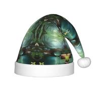 BLWSLC Little Bridge in the East - Gorro de Navidad para niños, sombrero decorativo, suministros de fiesta adecuados para actuaciones escénicas, Navidad