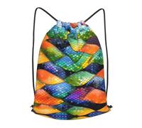 BLWSLC Mochila de viaje con cordón para gimnasio, portátil, adecuada para viajes cortos, Negro, Mediano