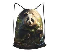 BLWSLC Mochila de viaje con cordón para gimnasio, portátil, adecuada para viajes cortos, Negro, pequeño