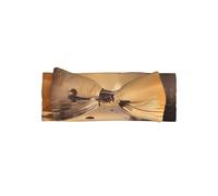 BLWSLC Par de diademas flotantes con lazo estampado de patos Mallard, adecuadas para recién nacidos, bebés y niños pequeños, accesorios para el pelo con lazo para niños