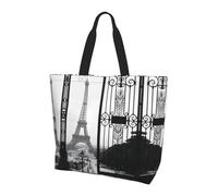 BLWSLC Rising Sun Tiger - Bolso de viaje de gran capacidad para mujer, ideal para viajes y gimnasio, Torre Eiffel de París, Talla única